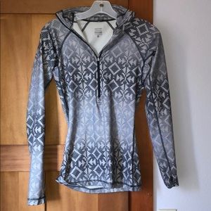 A nike pro quarter zip